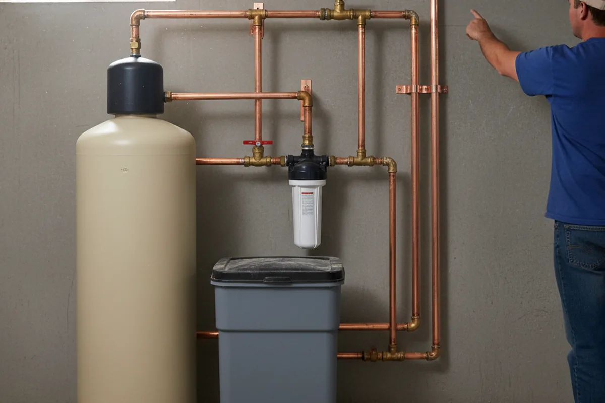 Whole-house water treatment system installed in Bedminster